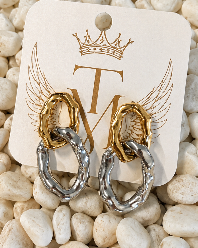Two Toned Earrings