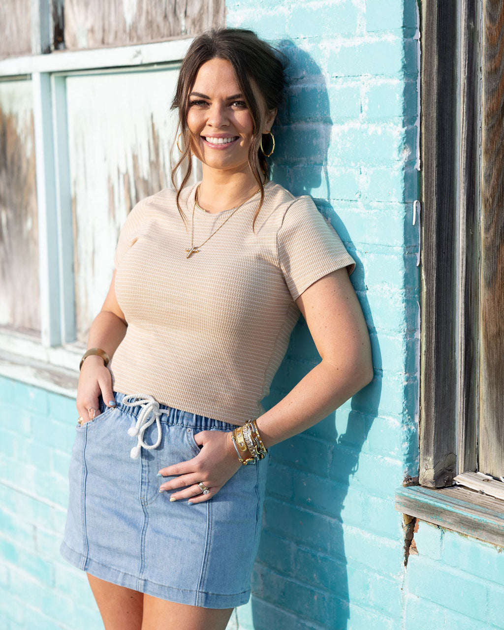 Striped essential