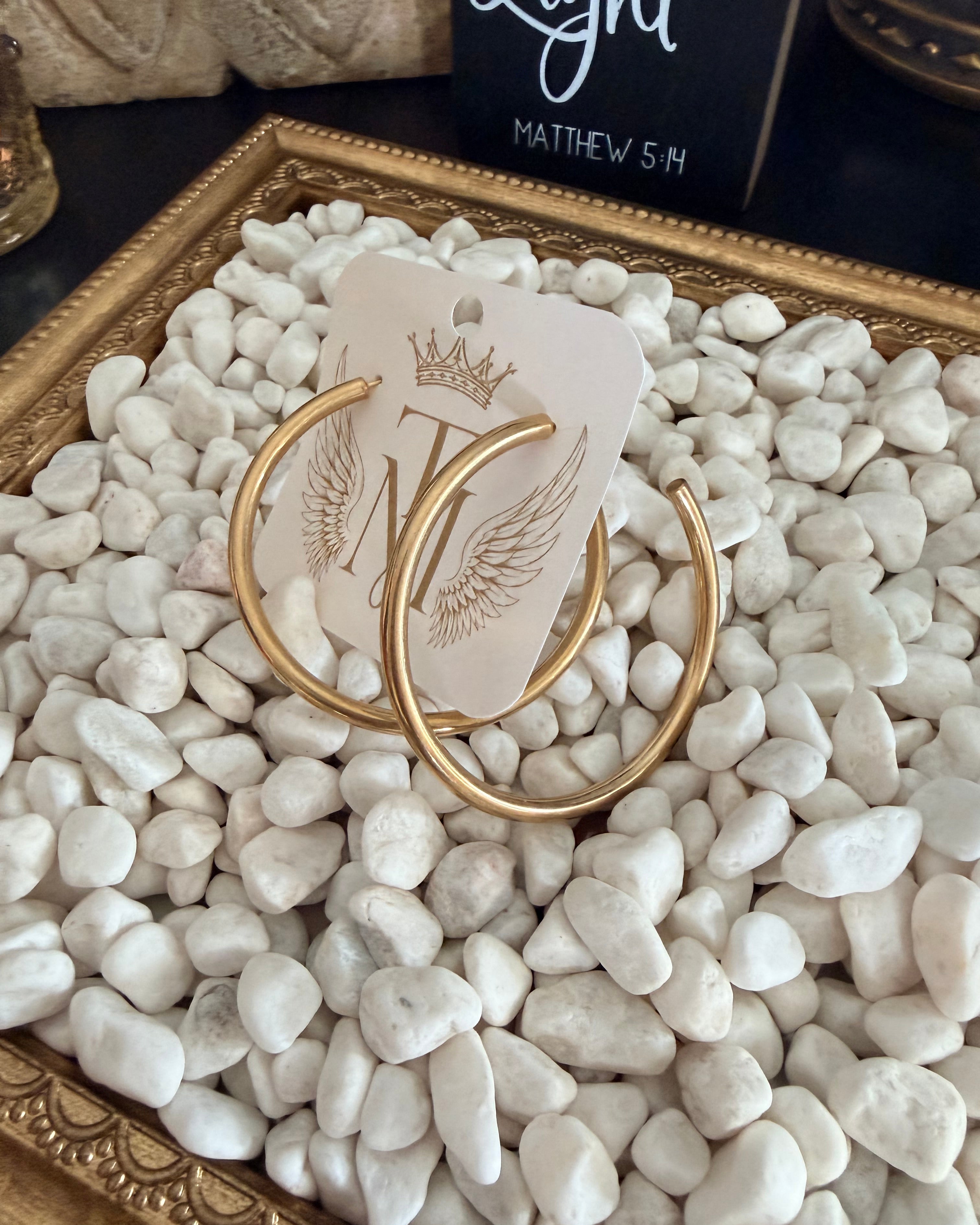 Gold hoops