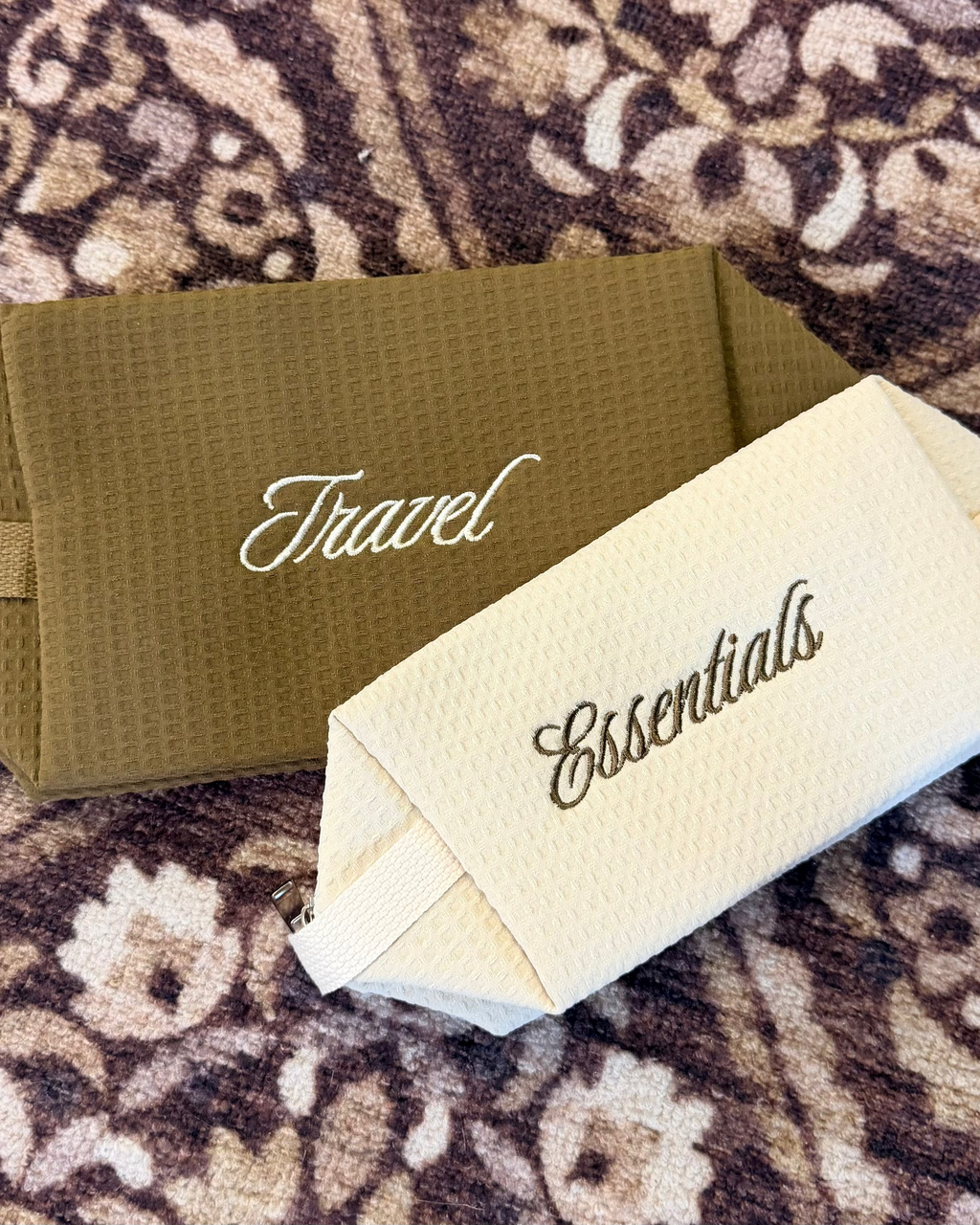 Quilted travel bag