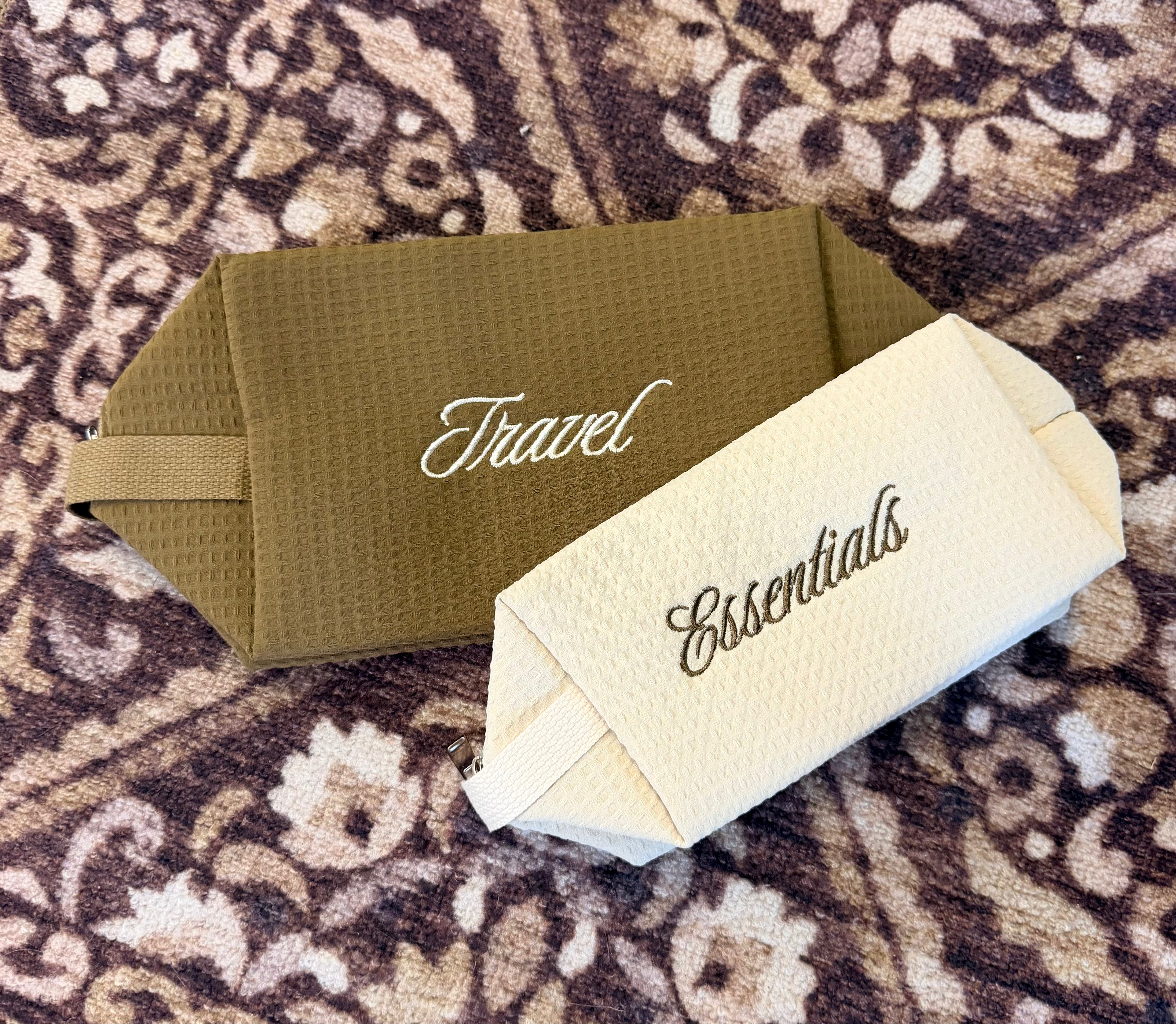 Quilted travel bag