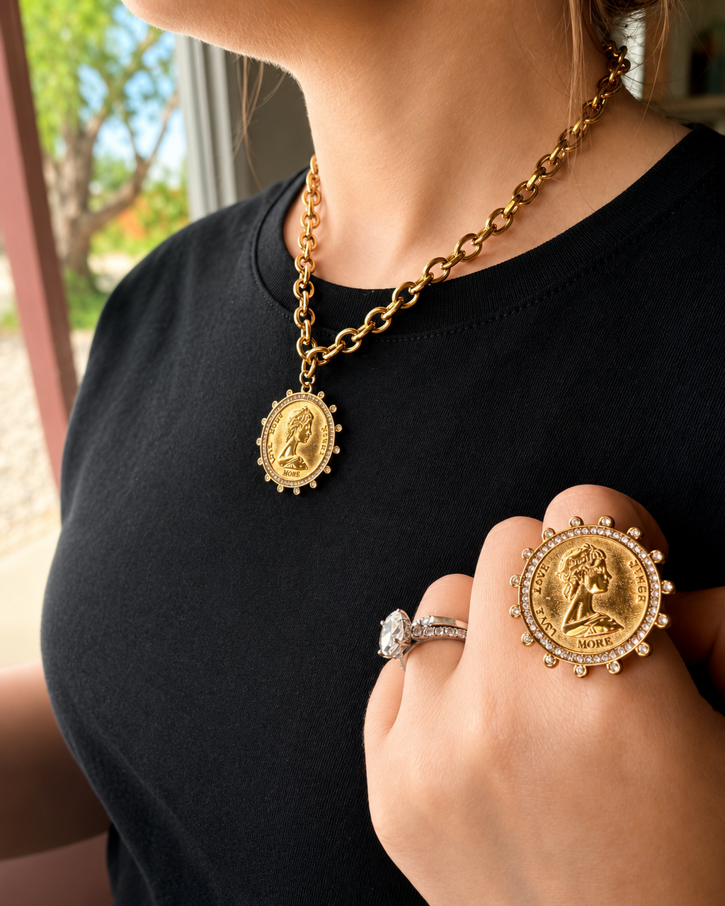 Coin necklace