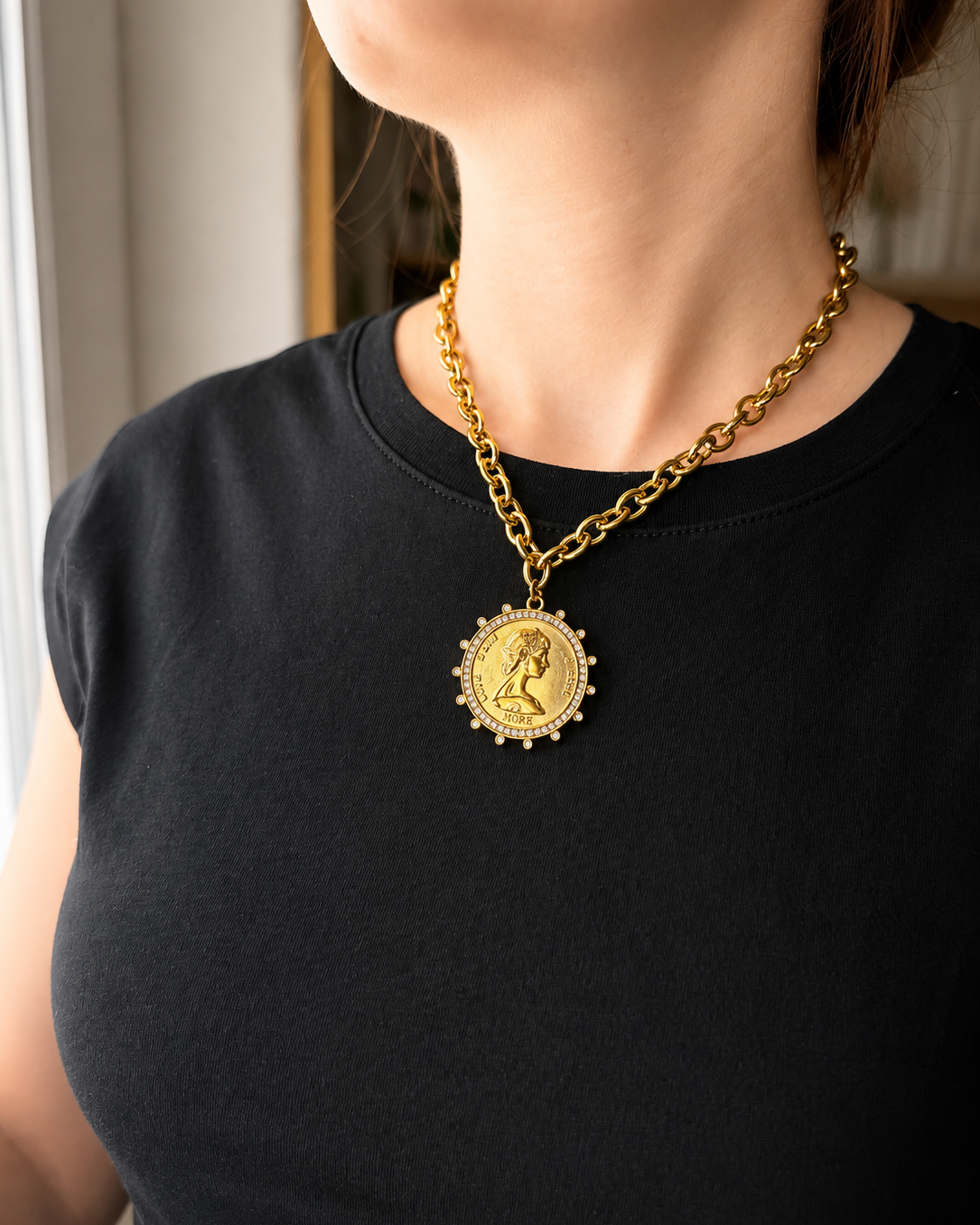 Coin necklace