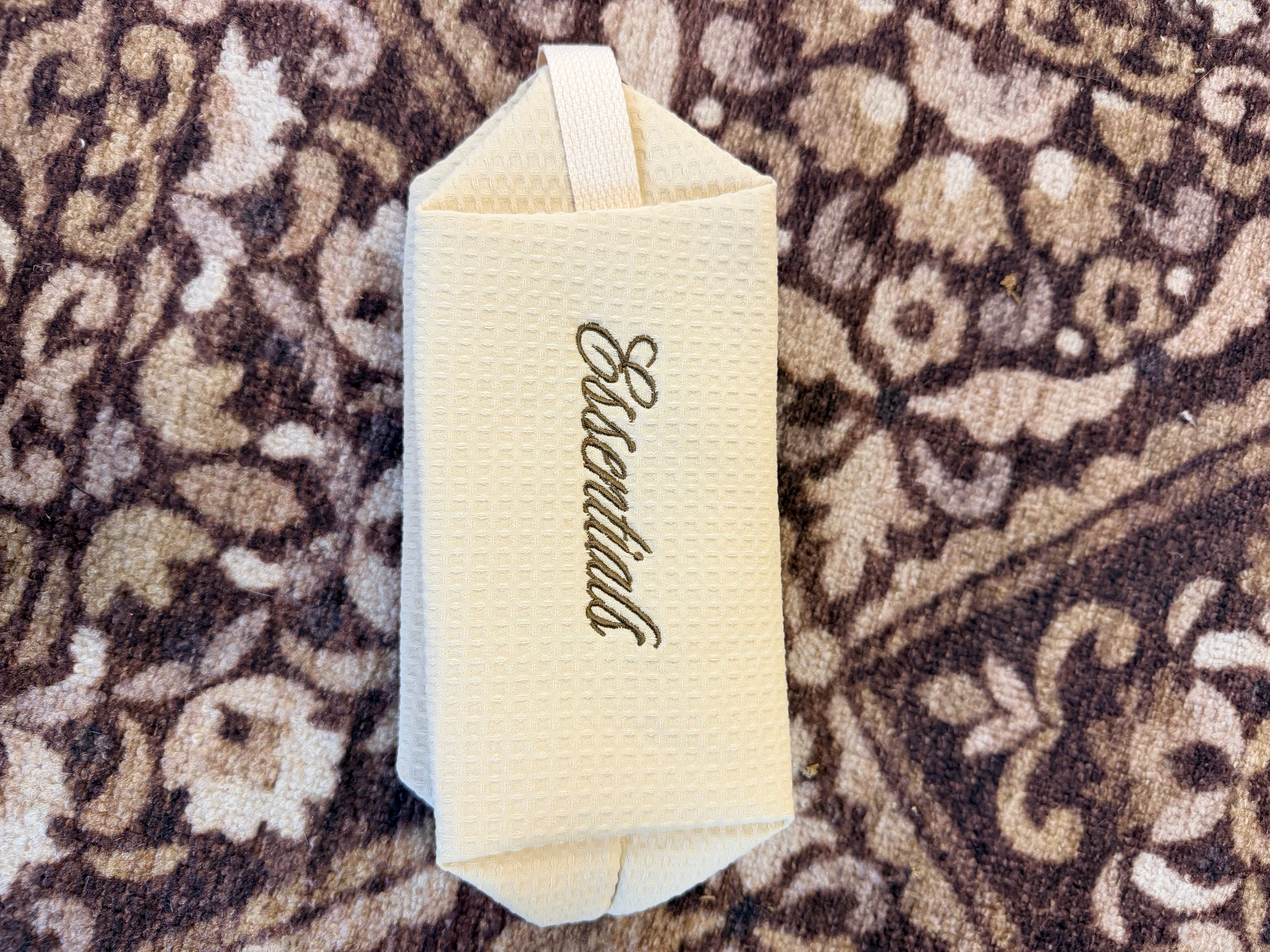 Quilted essentials bag