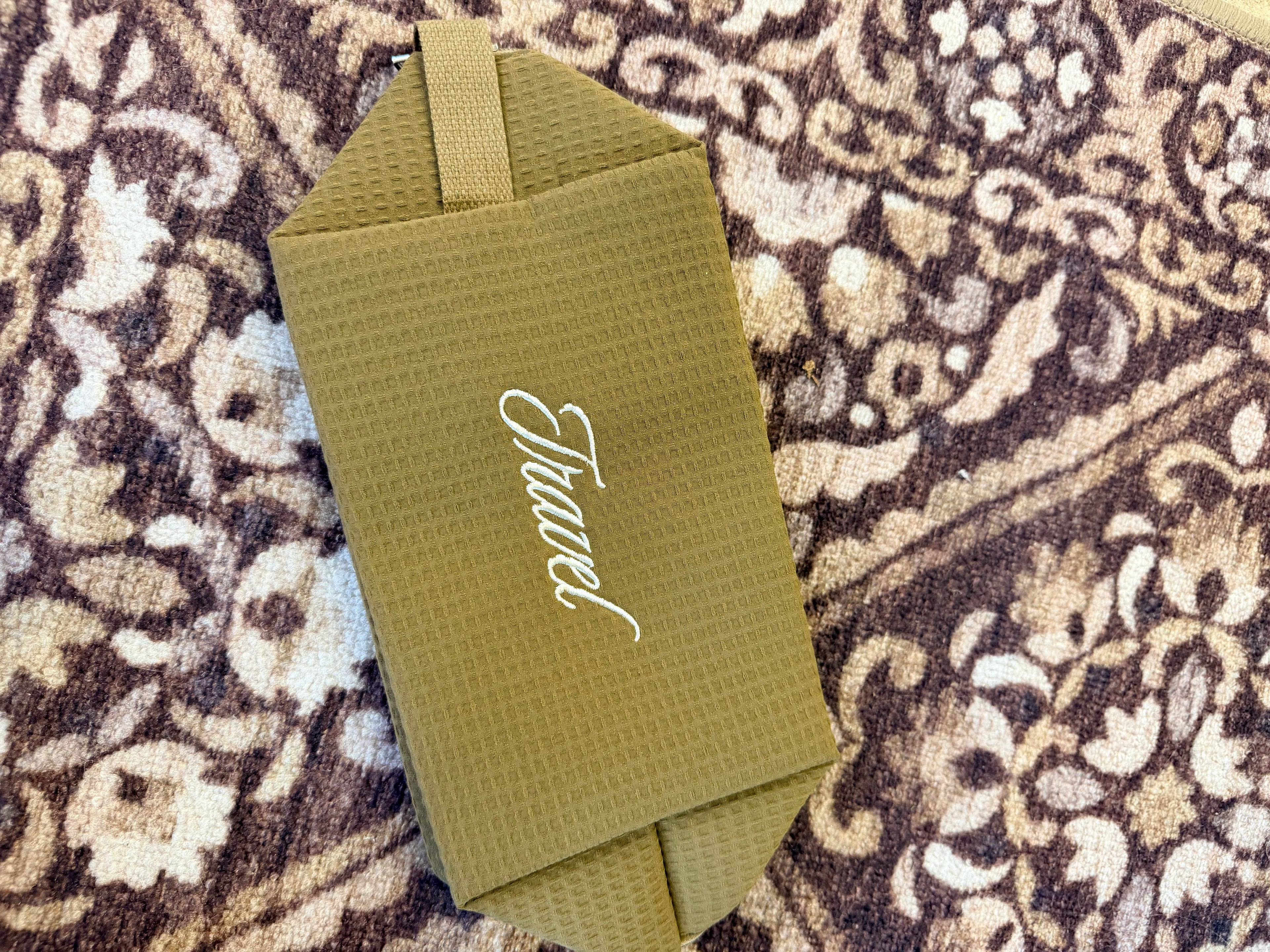 Quilted travel bag